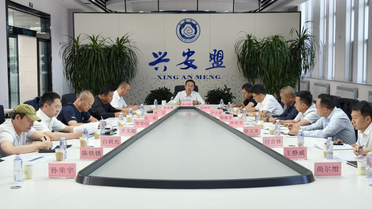 兴安盟行署调度部署抗旱保生产工作