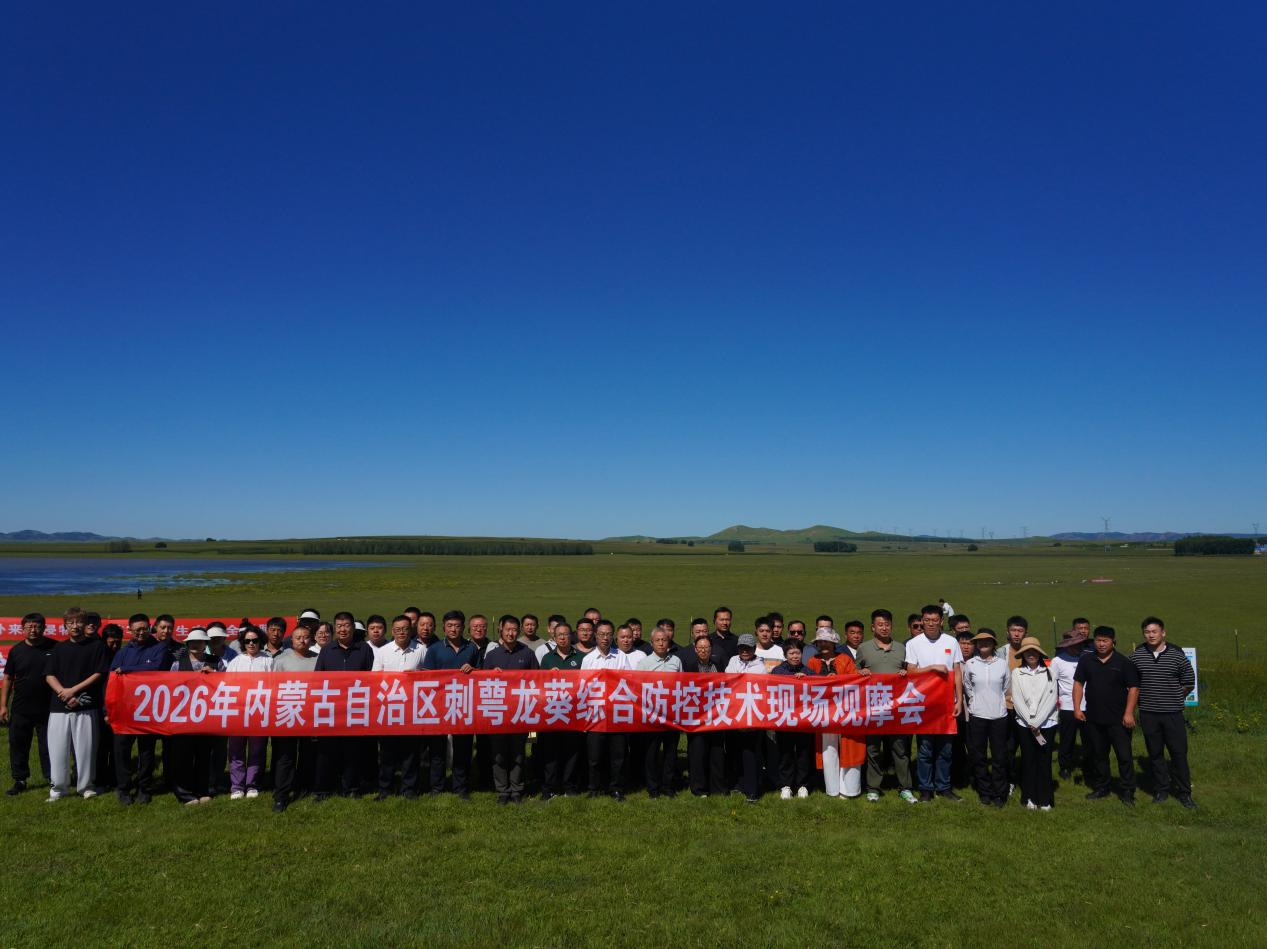 内蒙古长刺蒺藜草、刺萼龙葵综合防控技术集成与示范推广团队观摩培训活动在兴安盟顺利举办